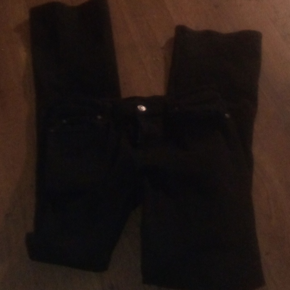 7 for all Mankind Karah Bootcut Jean in Black 30
